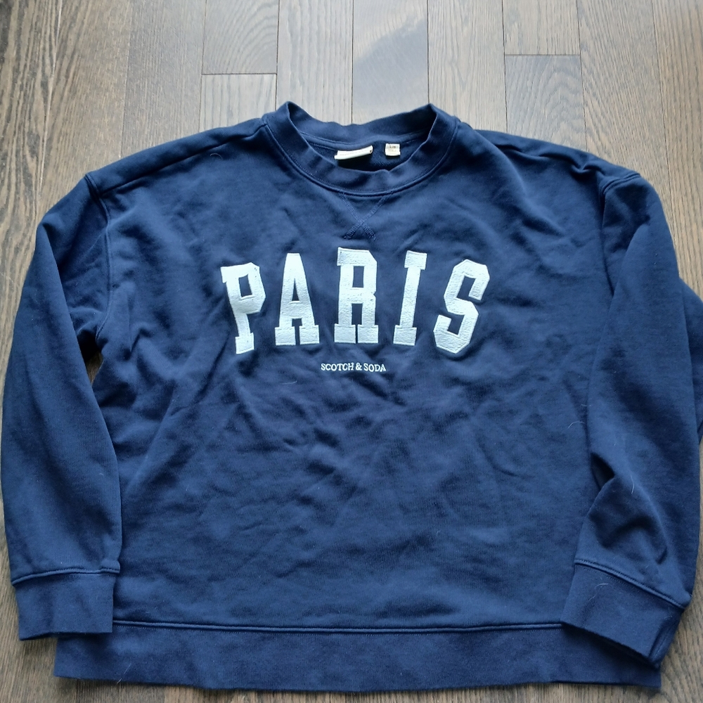 Scotch & Soda Paris Crewneck Sweater Never Worn